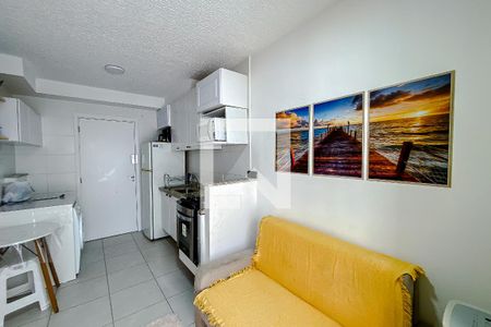 Sala de apartamento à venda com 1 quarto, 28m² em Belenzinho, São Paulo