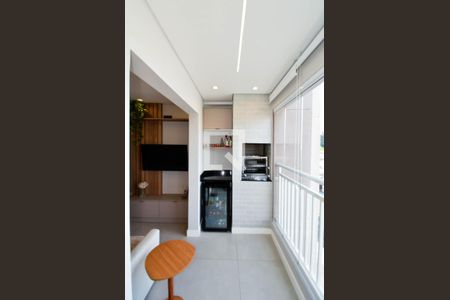 Varanda da Sala de apartamento à venda com 2 quartos, 52m² em Vila Galvão, Guarulhos