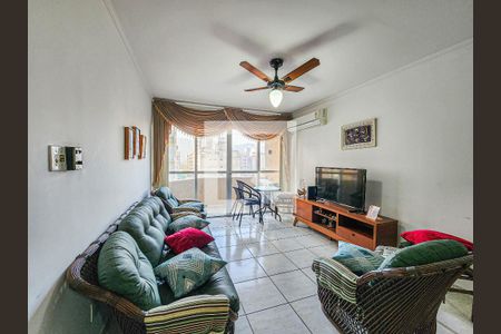 Sala de apartamento para alugar com 2 quartos, 86m² em Aparecida, Santos