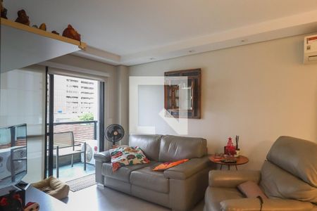 Sala de apartamento à venda com 3 quartos, 91m² em Vila Olímpia, São Paulo