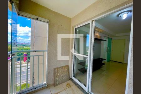 Varanda da Sala de apartamento para alugar com 2 quartos, 64m² em Vila Augusta, Guarulhos