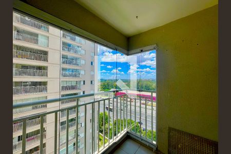 Varanda da Sala de apartamento para alugar com 2 quartos, 64m² em Vila Augusta, Guarulhos