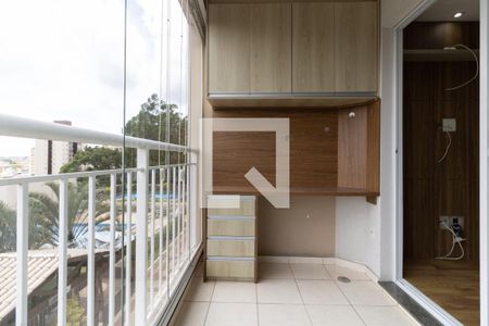 Varanda da Sala de apartamento para alugar com 2 quartos, 53m² em Vila Moraes, São Paulo