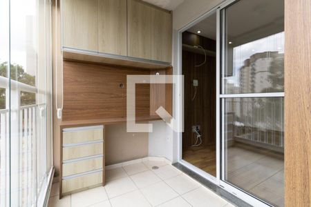Varanda da Sala de apartamento para alugar com 2 quartos, 53m² em Vila Moraes, São Paulo