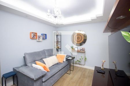 Sala de apartamento à venda com 2 quartos, 54m² em Califórnia, Belo Horizonte