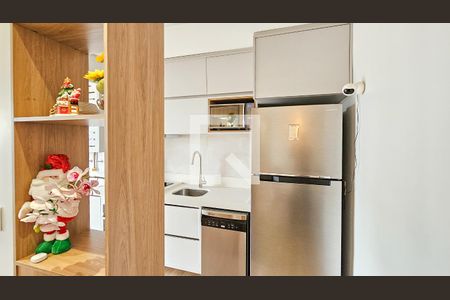 Cozinha e área de serviço de apartamento à venda com 2 quartos, 51m² em São Pedro, Osasco