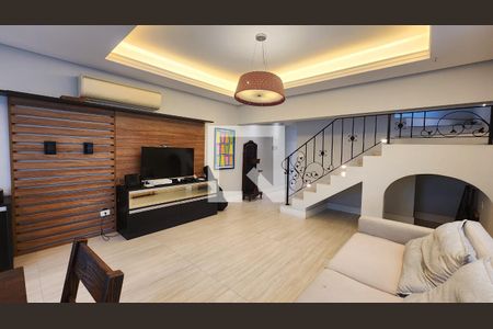 Sala de apartamento para alugar com 3 quartos, 163m² em Marapé, Santos