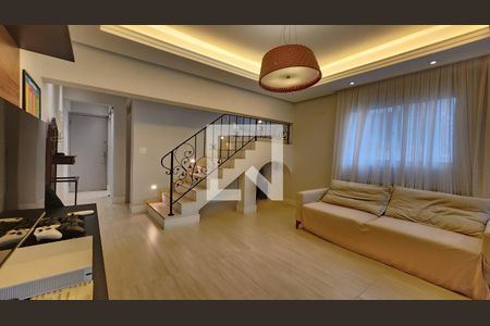 Detalhe Sala de apartamento para alugar com 3 quartos, 163m² em Marapé, Santos