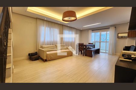 Sala de apartamento para alugar com 3 quartos, 163m² em Marapé, Santos