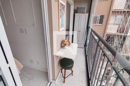 Varanda de apartamento à venda com 1 quarto, 29m² em Jardim da Gloria, São Paulo