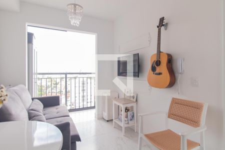 Sala de apartamento à venda com 1 quarto, 29m² em Jardim da Gloria, São Paulo
