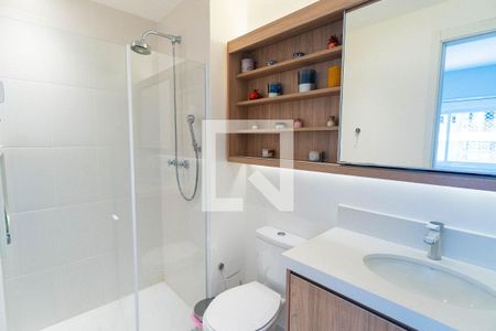 Banheiro da Suíte de apartamento à venda com 2 quartos, 65m² em Jardim Prudência, São Paulo