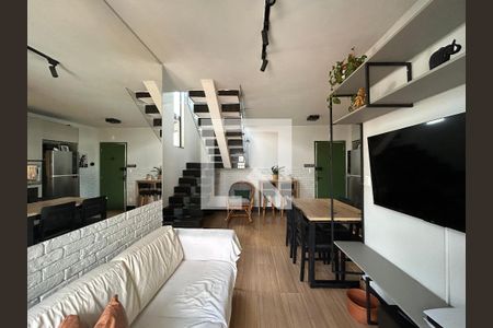 Sala de apartamento para alugar com 2 quartos, 80m² em Vila Albertina, São Paulo