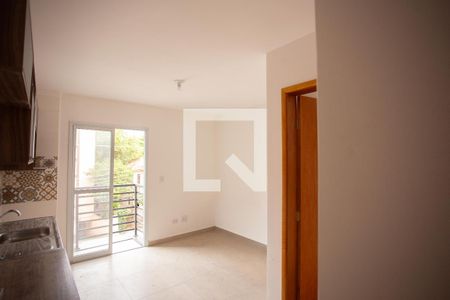 SALA E COZINHA de apartamento para alugar com 1 quarto, 40m² em Santana, São Paulo