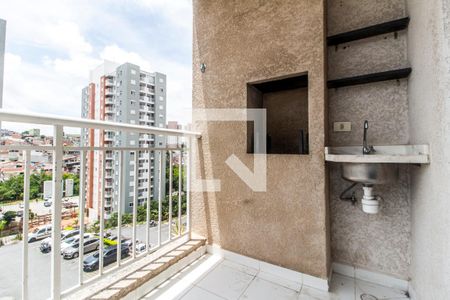 Varanda gourmet de apartamento para alugar com 2 quartos, 49m² em Vila Ester, Carapicuíba