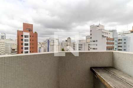 Varanda de apartamento para alugar com 1 quarto, 50m² em Consolação, São Paulo