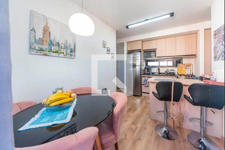 Sala de apartamento à venda com 2 quartos, 37m² em Vila Valparaíso, Santo André