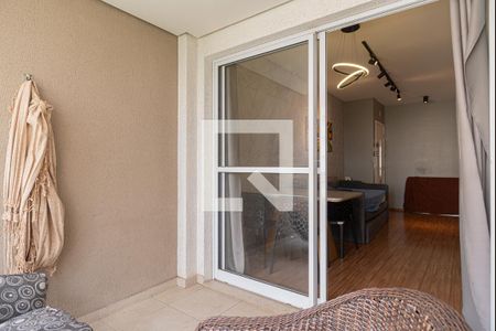 Varanda da Sala de apartamento para alugar com 1 quarto, 45m² em Bela Vista, São Paulo