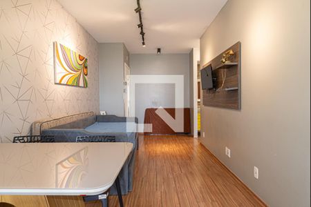 Sala de apartamento para alugar com 1 quarto, 45m² em Bela Vista, São Paulo