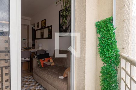 Varanda da Sala de apartamento para alugar com 2 quartos, 55m² em Consolação, São Paulo