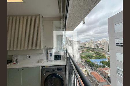 Sala/Cozinha de apartamento à venda com 2 quartos, 46m² em Barra Funda, São Paulo