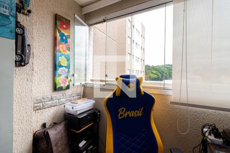 Varanda da Sala de apartamento à venda com 2 quartos, 52m² em Vila Celeste, São Paulo