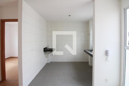 Cozinha e Área de Serviço de apartamento à venda com 2 quartos, 45m² em Juliana, Belo Horizonte