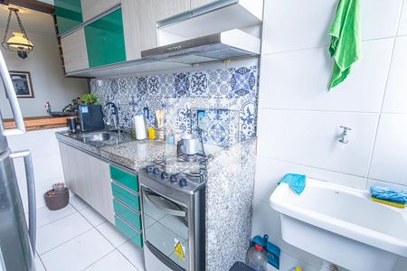 cozinha de apartamento para alugar com 2 quartos, 60m² em Manacás, Belo Horizonte