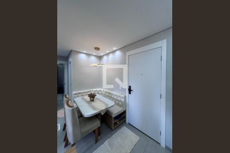 Sala de estar e jantar de apartamento à venda com 2 quartos, 35m² em Usina Piratininga, São Paulo