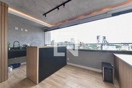 Sala de apartamento para alugar com 2 quartos, 80m² em Brooklin, São Paulo