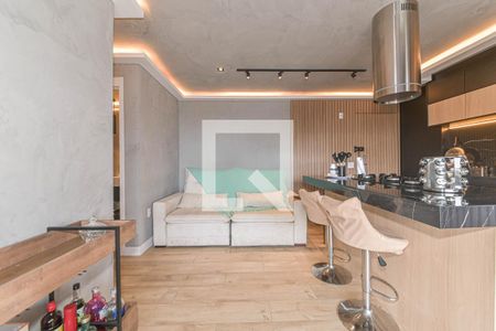 Sala de apartamento para alugar com 2 quartos, 80m² em Brooklin, São Paulo