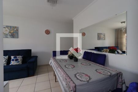 Sala de Jantar de apartamento à venda com 3 quartos, 87m² em Vila Cecilia Maria, Santo André