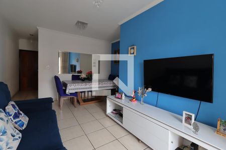 Sala de apartamento à venda com 3 quartos, 87m² em Vila Cecilia Maria, Santo André