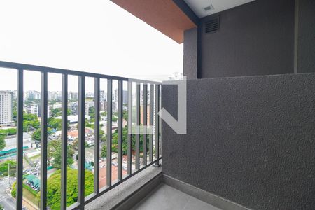 Studio - Varanda de kitnet/studio para alugar com 0 quarto, 29m² em Brooklin, São Paulo