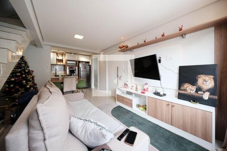 Sala/Cozinha de casa de condomínio à venda com 2 quartos, 80m² em Jardim Lisboa, São Paulo