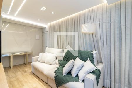 Sala de apartamento à venda com 3 quartos, 80m² em Vila Dom Pedro II, São Paulo