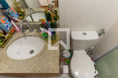 Banheiro da Suíte de apartamento à venda com 2 quartos, 64m² em Parque São Jorge, São Paulo