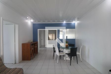 Sala de apartamento para alugar com 4 quartos, 137m² em Vila Alzira, Guarujá