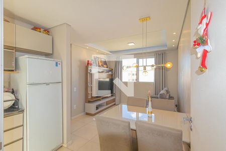 Sala de apartamento à venda com 2 quartos, 42m² em Mato Grande, Canoas