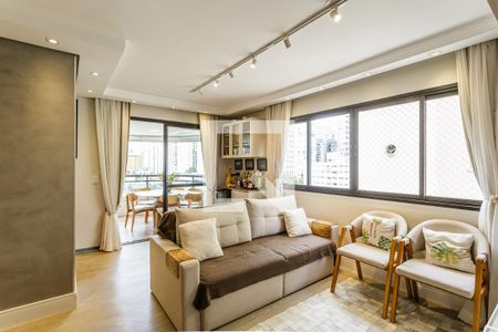 Sala de apartamento à venda com 3 quartos, 104m² em Planalto Paulista, São Paulo
