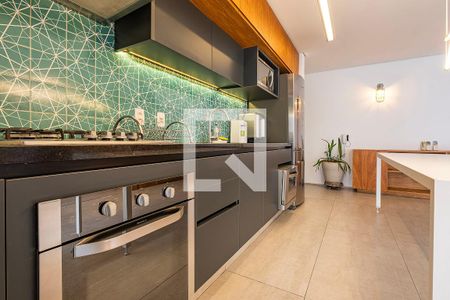 Sala/Cozinha de apartamento para alugar com 1 quarto, 64m² em Sumaré, São Paulo