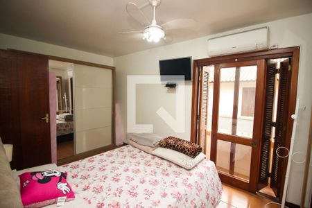 Quarto Suíte de casa de condomínio à venda com 3 quartos, 129m² em Espírito Santo, Porto Alegre