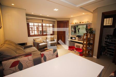 Sala de casa de condomínio à venda com 3 quartos, 129m² em Espírito Santo, Porto Alegre