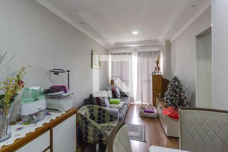 Sala de apartamento à venda com 3 quartos, 74m² em Gopouva, Guarulhos