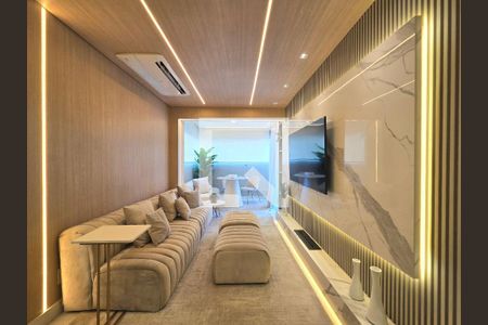 Sala de apartamento para alugar com 1 quarto, 95m² em Indianópolis, São Paulo