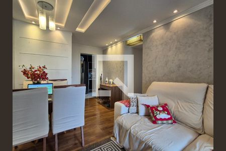 Sala  de apartamento à venda com 3 quartos, 74m² em Recreio dos Bandeirantes, Rio de Janeiro