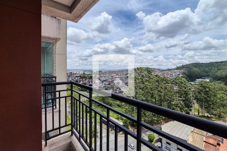 Varanda da Sala de apartamento para alugar com 2 quartos, 46m² em Parque Selecta, São Bernardo do Campo