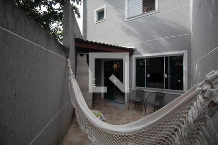 Quintal / Churrasqueira de casa de condomínio à venda com 2 quartos, 55m² em Vila Nova Mazzei, São Paulo