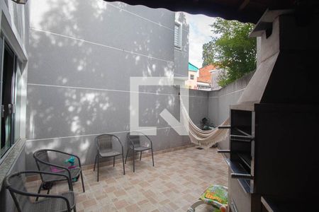 Quintal / Churrasqueira de casa de condomínio à venda com 2 quartos, 55m² em Vila Nova Mazzei, São Paulo