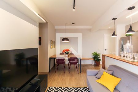Sala de apartamento à venda com 2 quartos, 75m² em Belenzinho, São Paulo